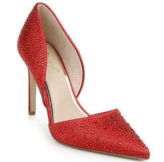 Jewel Badgley Mischka Justise D’Orsay Pointed Toe Heeled Pumps